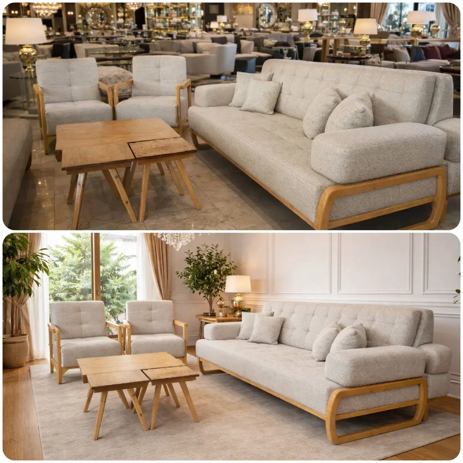 مبل اقساطی ۱۲ ماه|مبلمان خانگی و میز عسلی|شیراز, گود عربان|دیوار