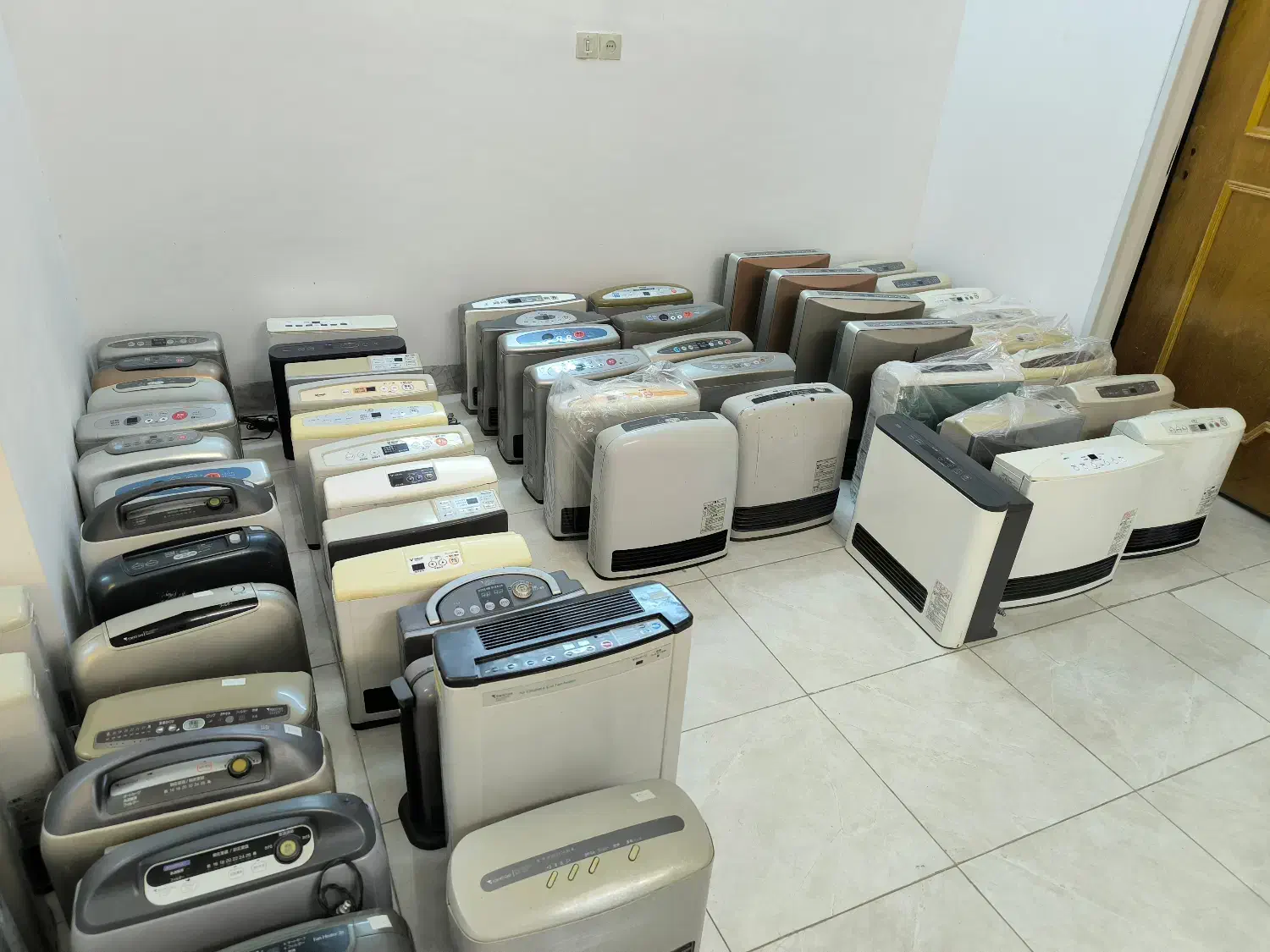 بخاری گازی فن دار کم مصرف ژاپنی|بخاری، هیتر، شومینه|یزد, |دیوار