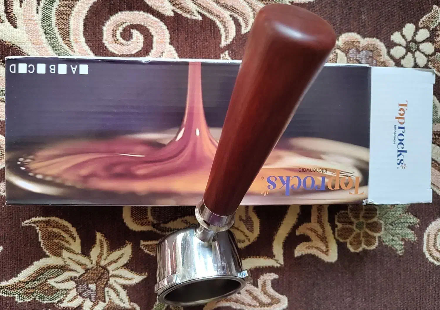 پرتافیلتر سه پر، دسته چوبی، سایز 51 نیکد،دلونگی|سماور، چای‌ساز، قهوه‌ساز|اندیشه, اندیشه فاز ۲|دیوار