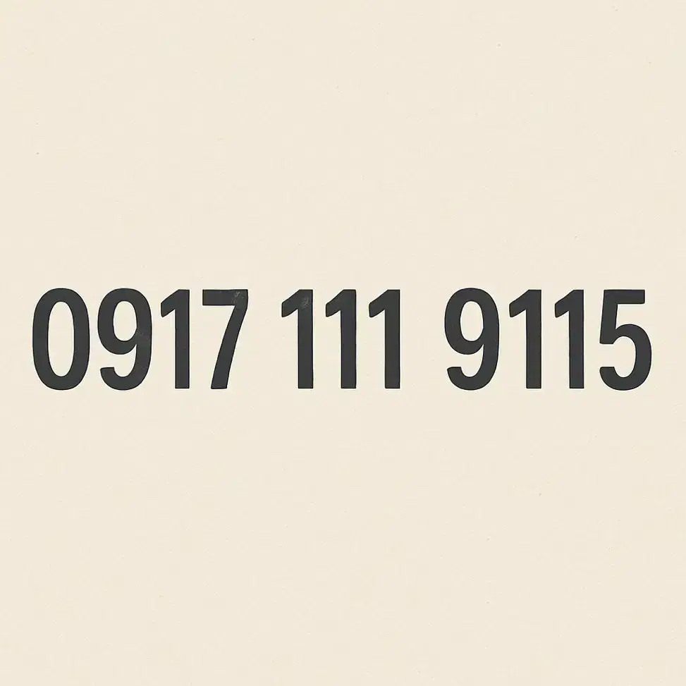 0917 111 9115|سیم‌کارت|شیراز, زند|دیوار