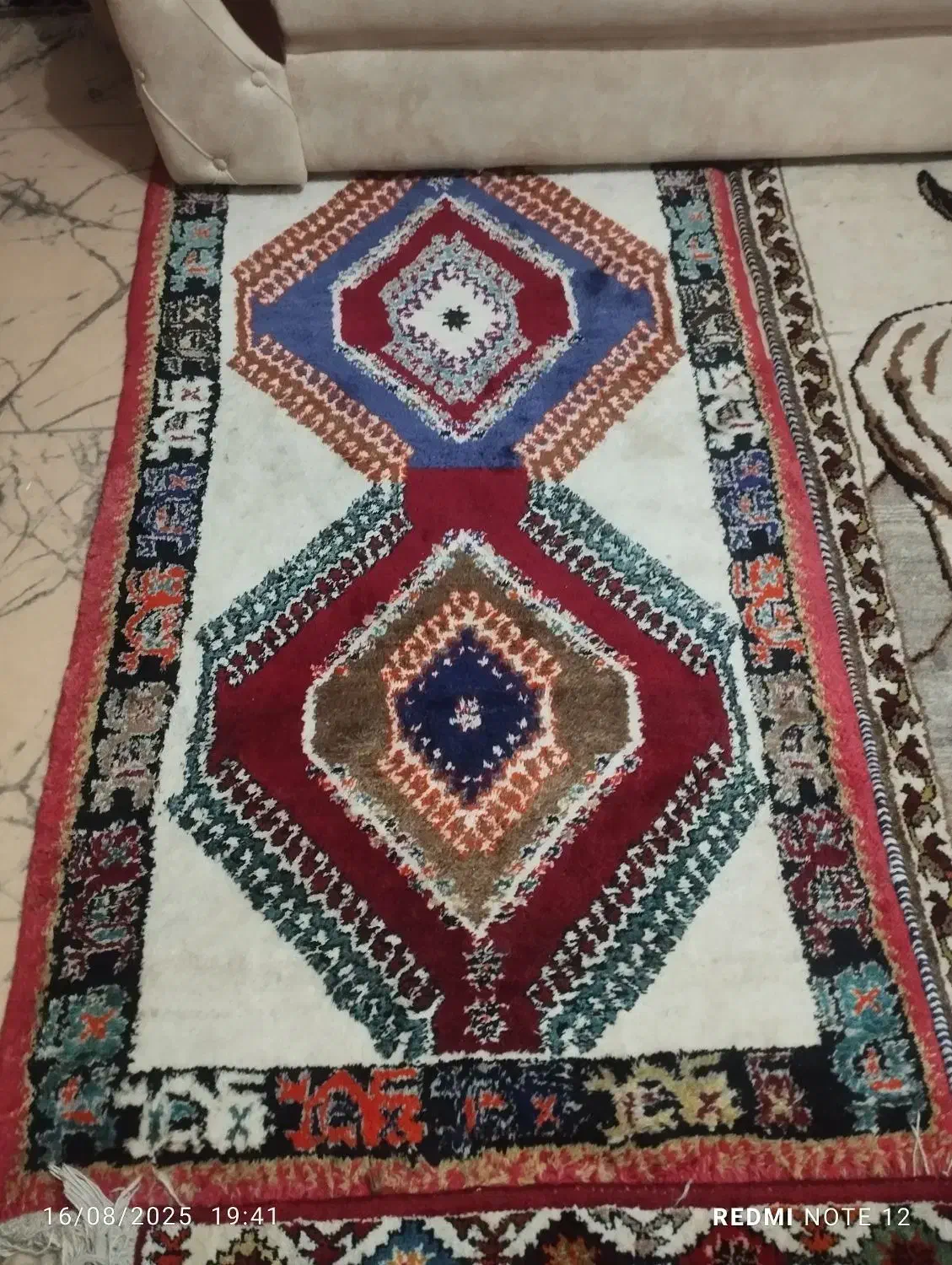 فرش دستباف|فرش|مبارکه, |دیوار