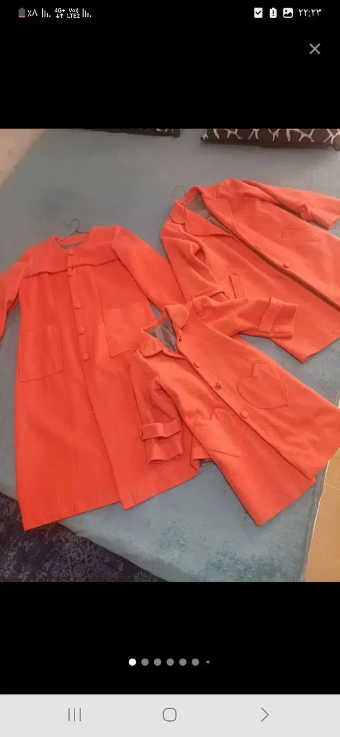 پالتو ست مادر دختری|لباس|کرج, کمال‌شهر|دیوار