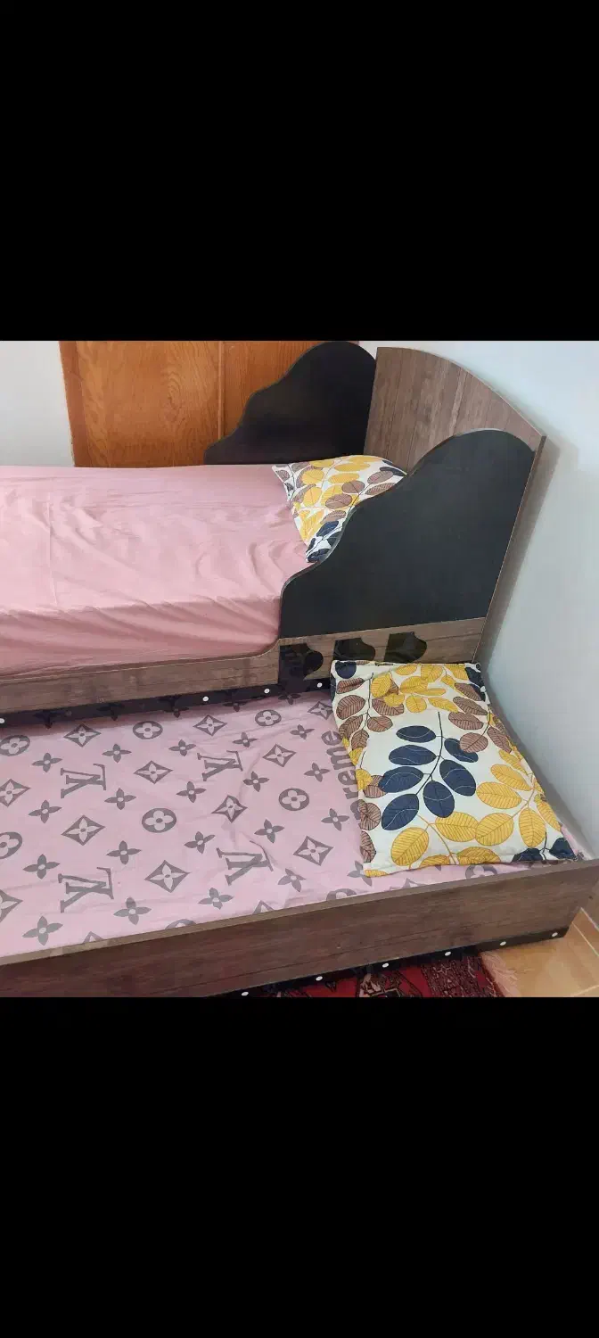 تختخواب مهمان میزبان|تخت و سرویس خواب|گنبد کاووس, |دیوار