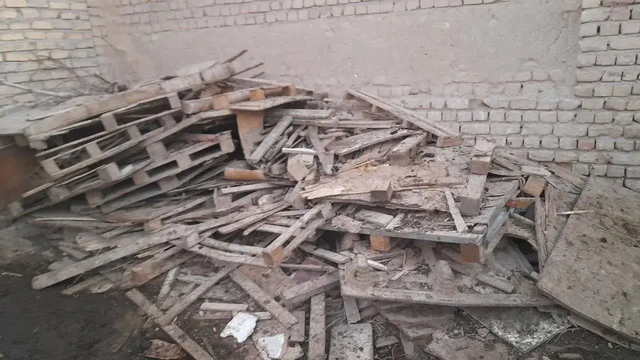 چوب پالت سوزاندنی وهیزم|بخاری، هیتر، شومینه|قم, شهر قائم|دیوار