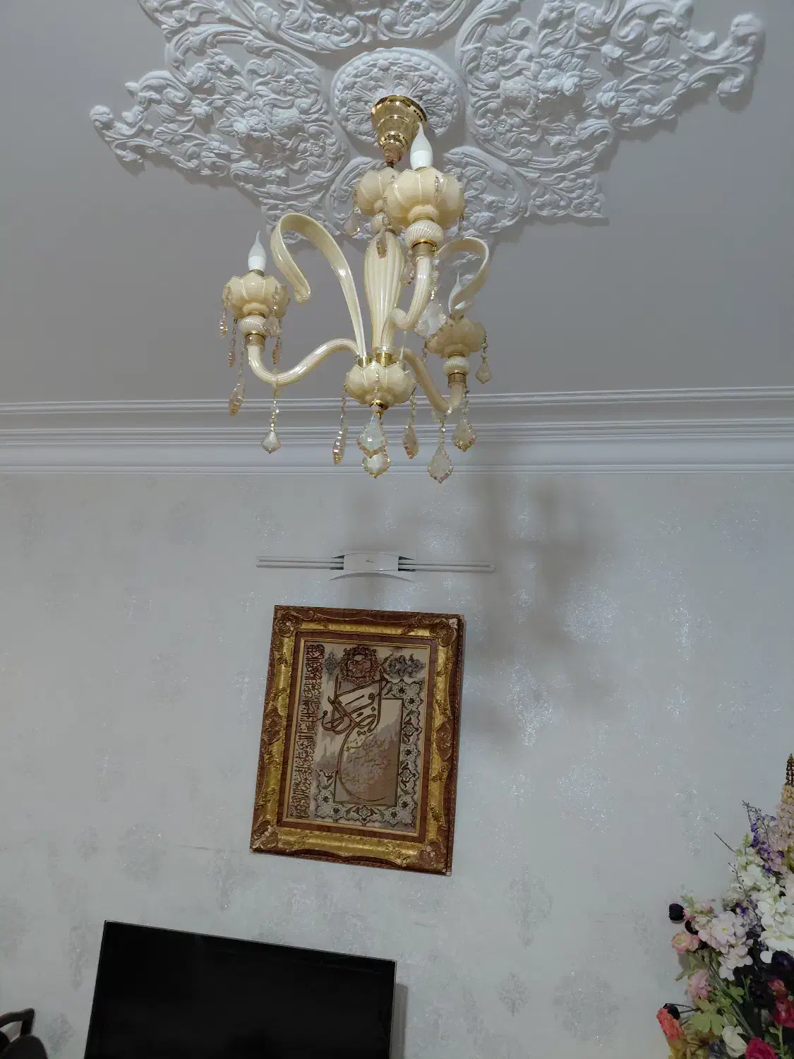 لوستر|لوستر و چراغ آویز|ری, ولی آباد|دیوار