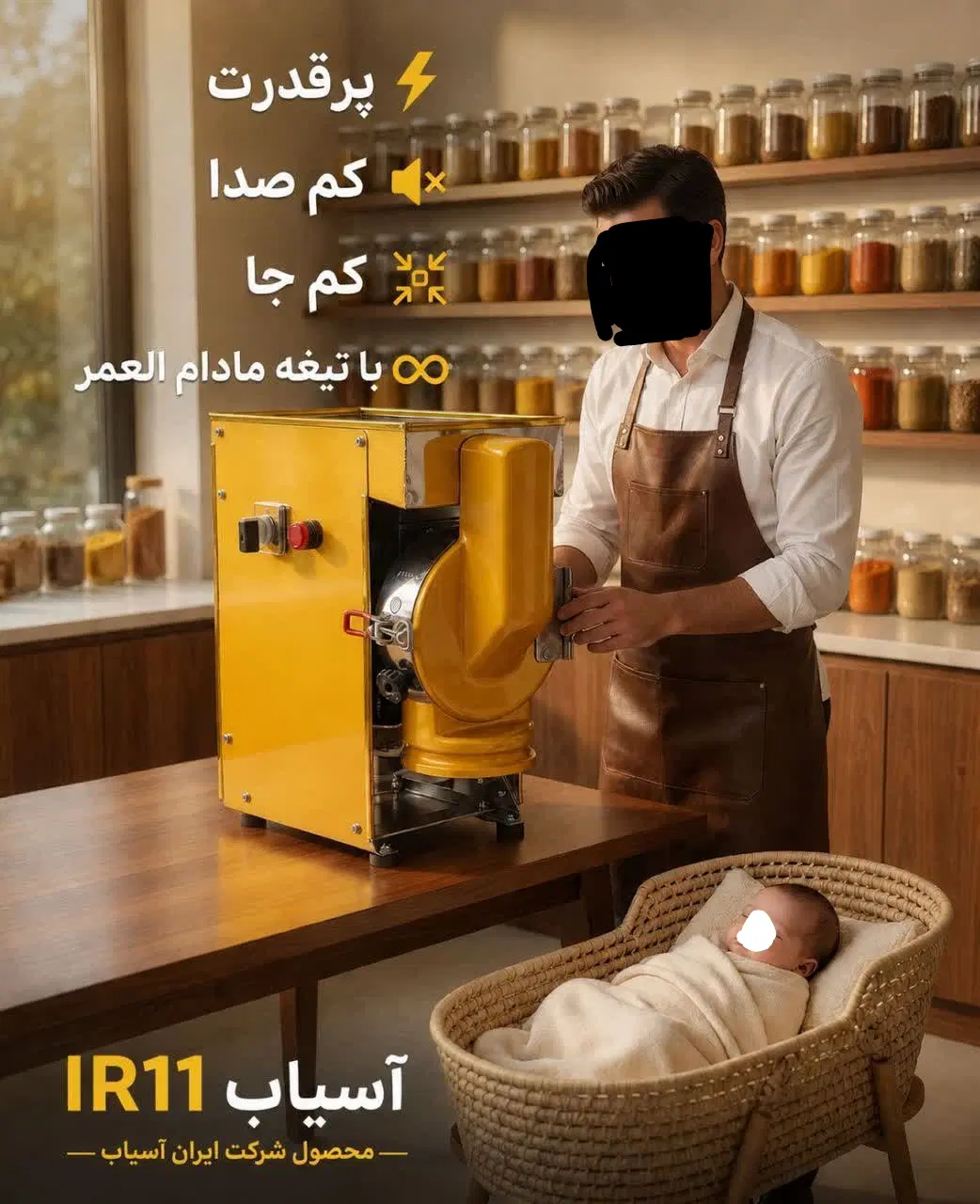 آسیاب عطاری و ادویه بیصدا / مناسب مغازه بازارسنتی|خردکن، آسیاب، غذاساز|تهران, آرژانتین|دیوار