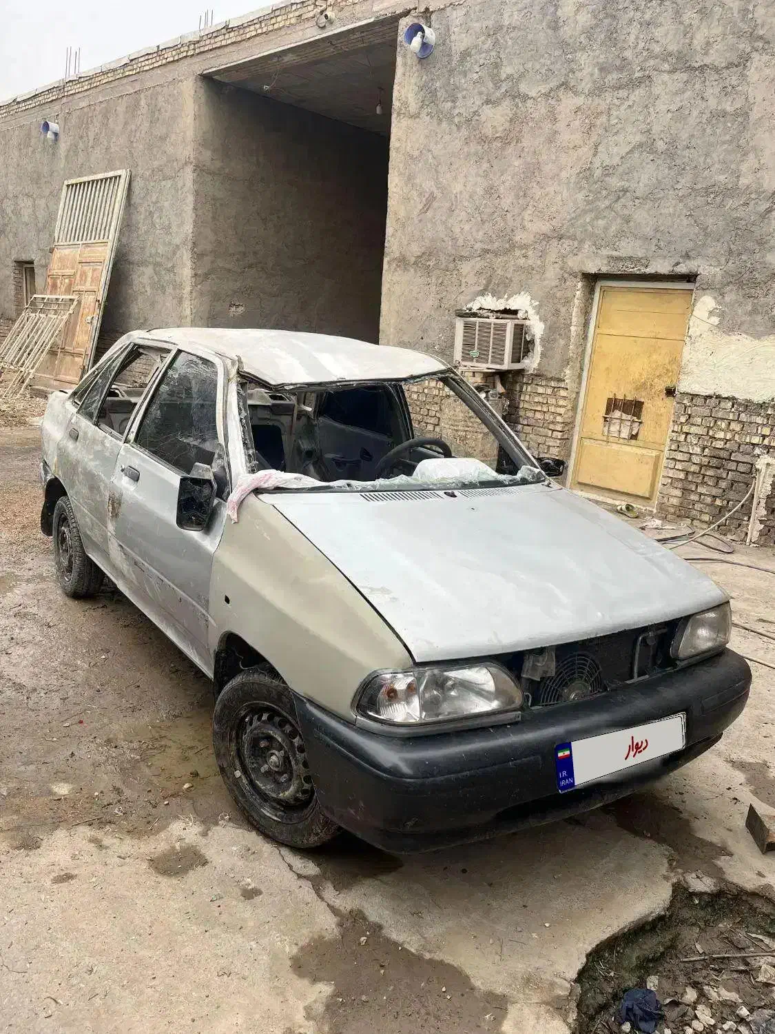 پراید صبا86 تصادفی|خودرو سواری و وانت|کارون, |دیوار