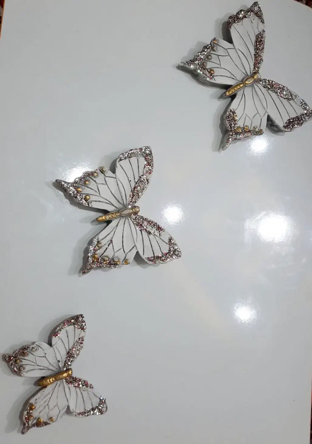 دیوارکوب پروانه ای فقط ۹۹هزار تومن|صنایع دستی و سایر لوازم تزئینی|کازرون, |دیوار