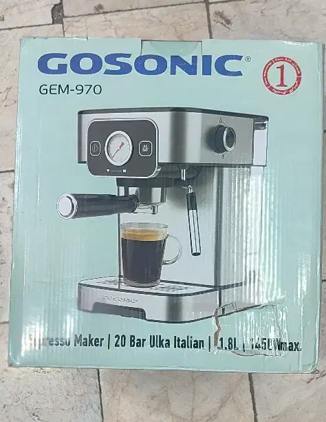 اسپرسو ساز گوسونیک مدل 970|سماور، چای‌ساز، قهوه‌ساز|کاشمر, |دیوار
