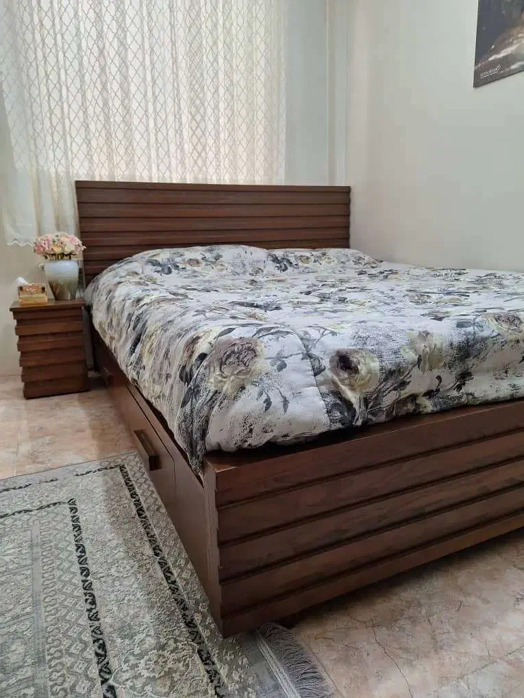 سرویس چوب تمیز (بدون تشک)|تخت و سرویس خواب|تهران, وحیدیه|دیوار