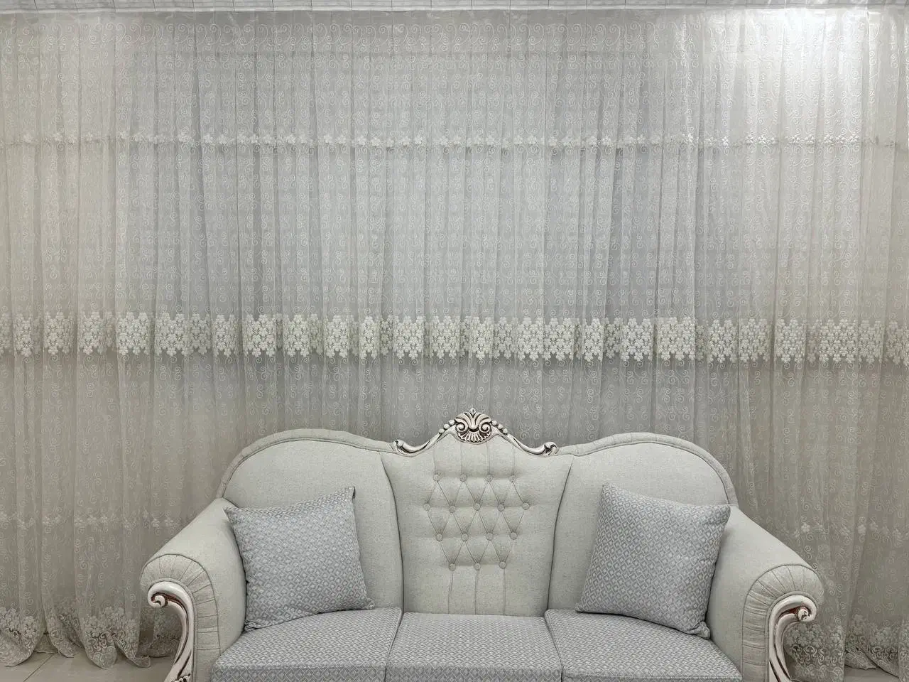 پرده پذیرایی|پرده، رانر، رومیزی|رشت, باهنر|دیوار