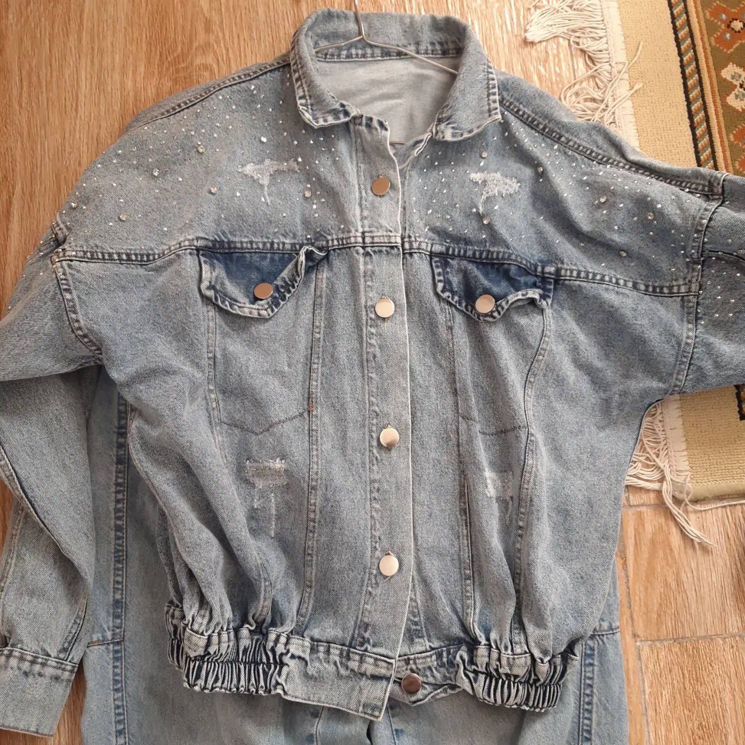 حراج کراپ و مانتو پاییزی وشلوار لی زیبا|لباس|کرمانشاه, |دیوار