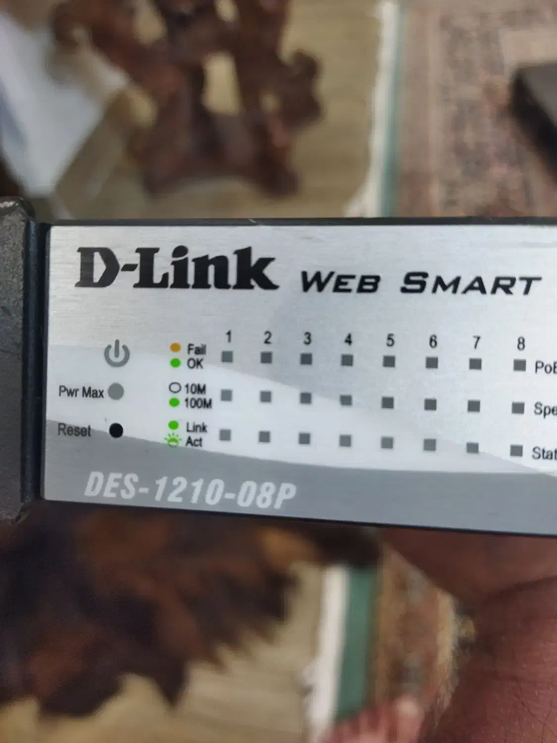 سوئیچ شبکه D-LINK مدل DES-1210-08P|مودم و تجهیزات شبکه|محمدشهر, محمدشهر|دیوار