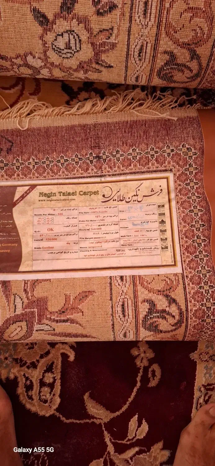 فرش|فرش|بردسیر, |دیوار