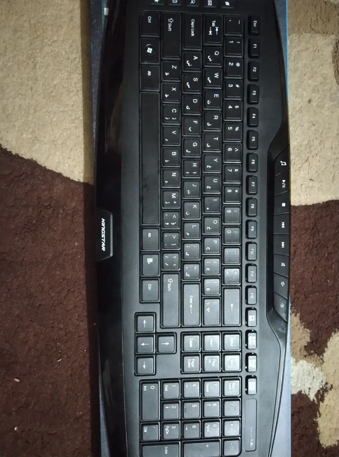 کیبورد بی سیم کینگ استار KB83W|قطعات و لوازم جانبی رایانه|اصفهان, طامه|دیوار