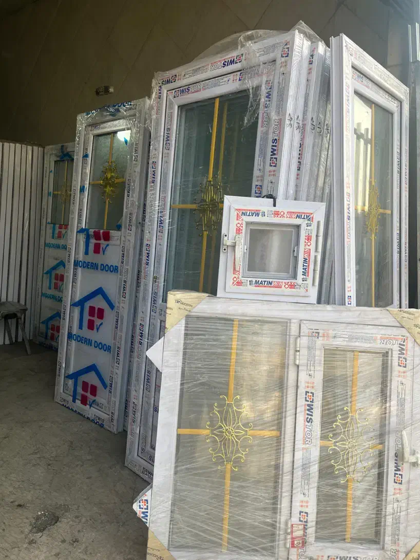 درب و پنجره پی وی سی PVC سوییچی ورودی دوجداره|مصالح و تجهیزات ساختمان|تهران, شهرک ابوذر|دیوار