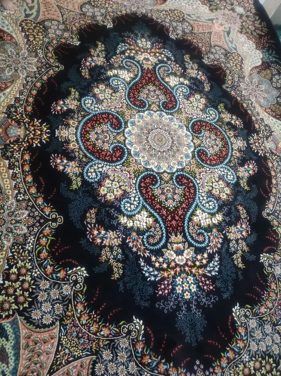 یک جفت فرش ۹متری 700 شانه|فرش|رودهن, |دیوار