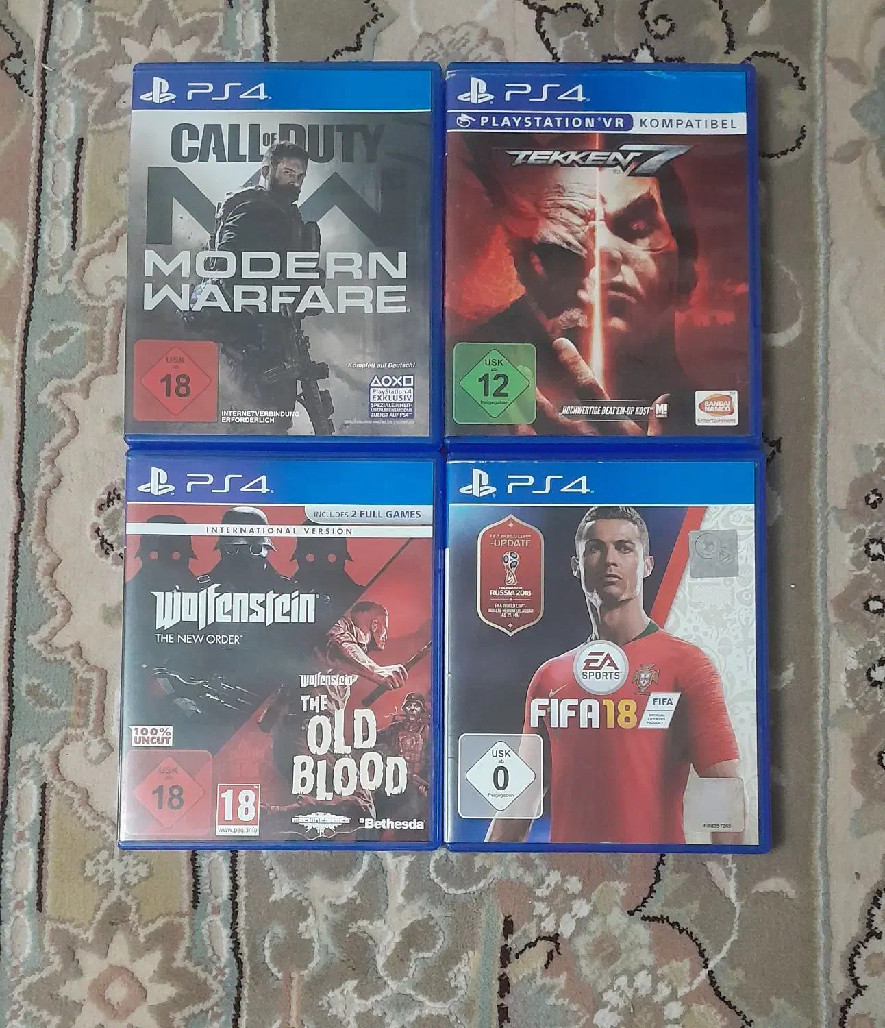 ۴ عدد سی دی بازی|کنسول، بازی ویدئویی و آنلاین|کرج, فاز ۳ گوهردشت|دیوار