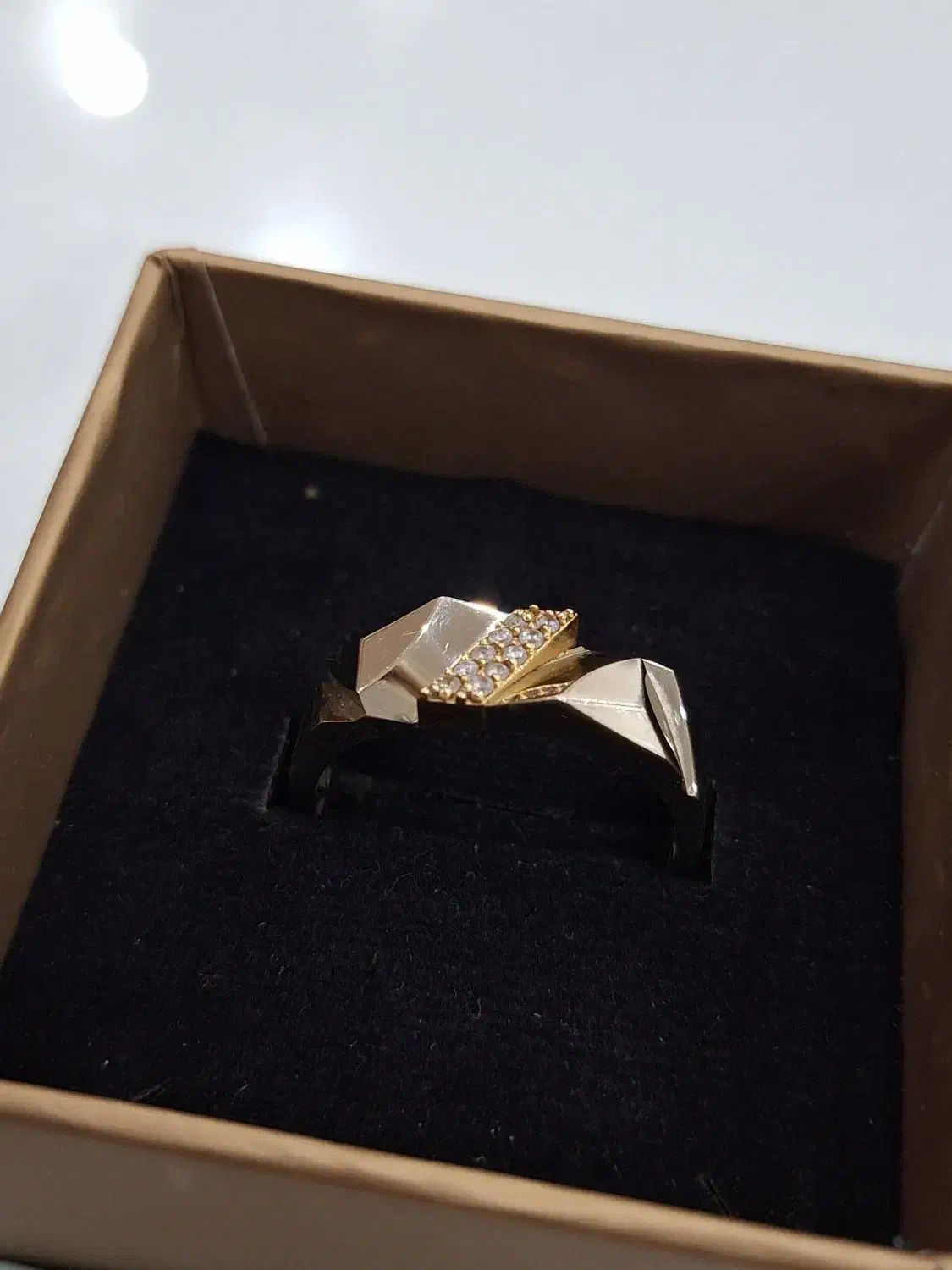 حلقه ازدواج مردونه|جواهرات|اهواز, گلستان|دیوار