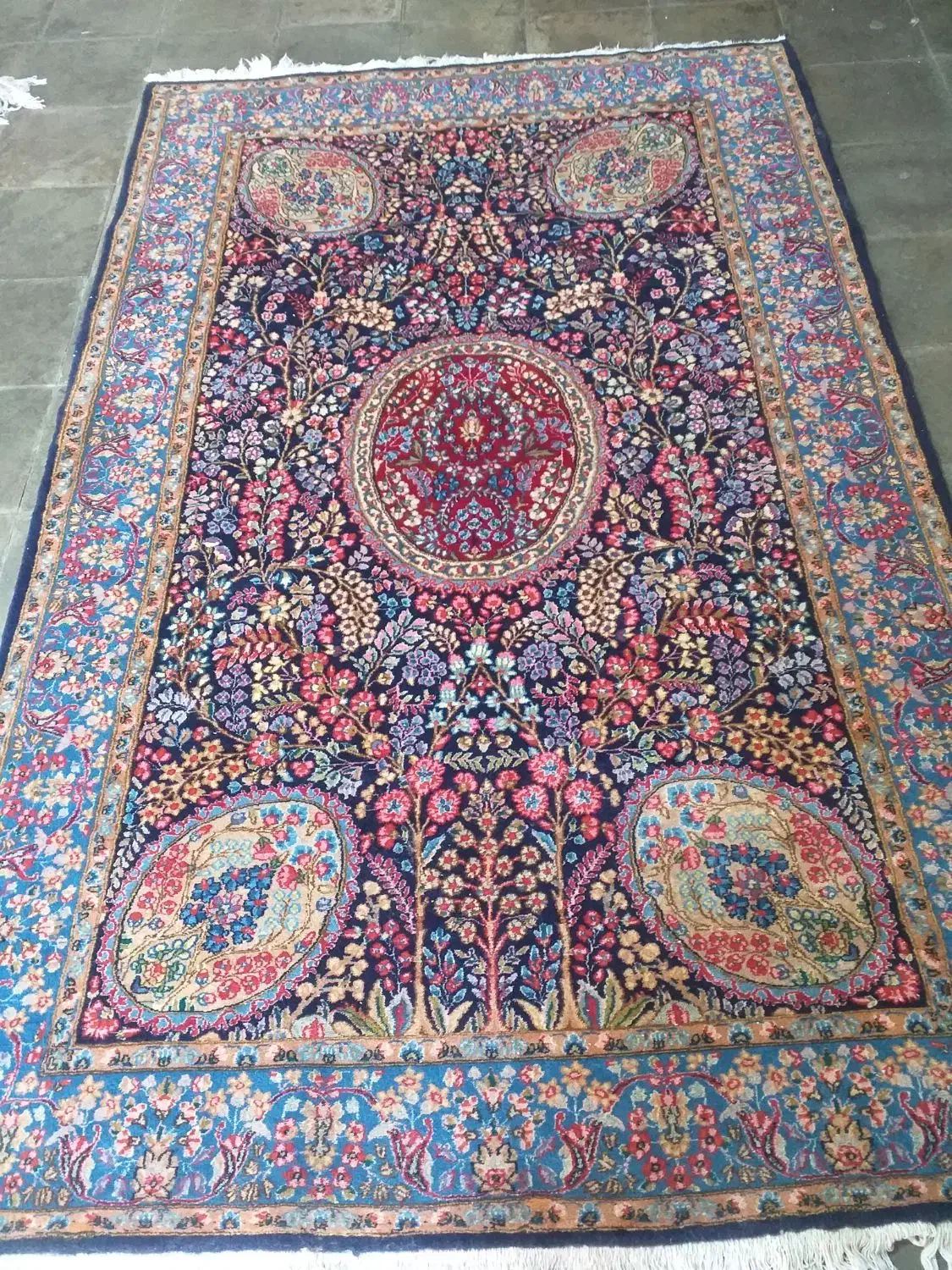 فروش، فرش دستباف،|فرش|کرمان, |دیوار