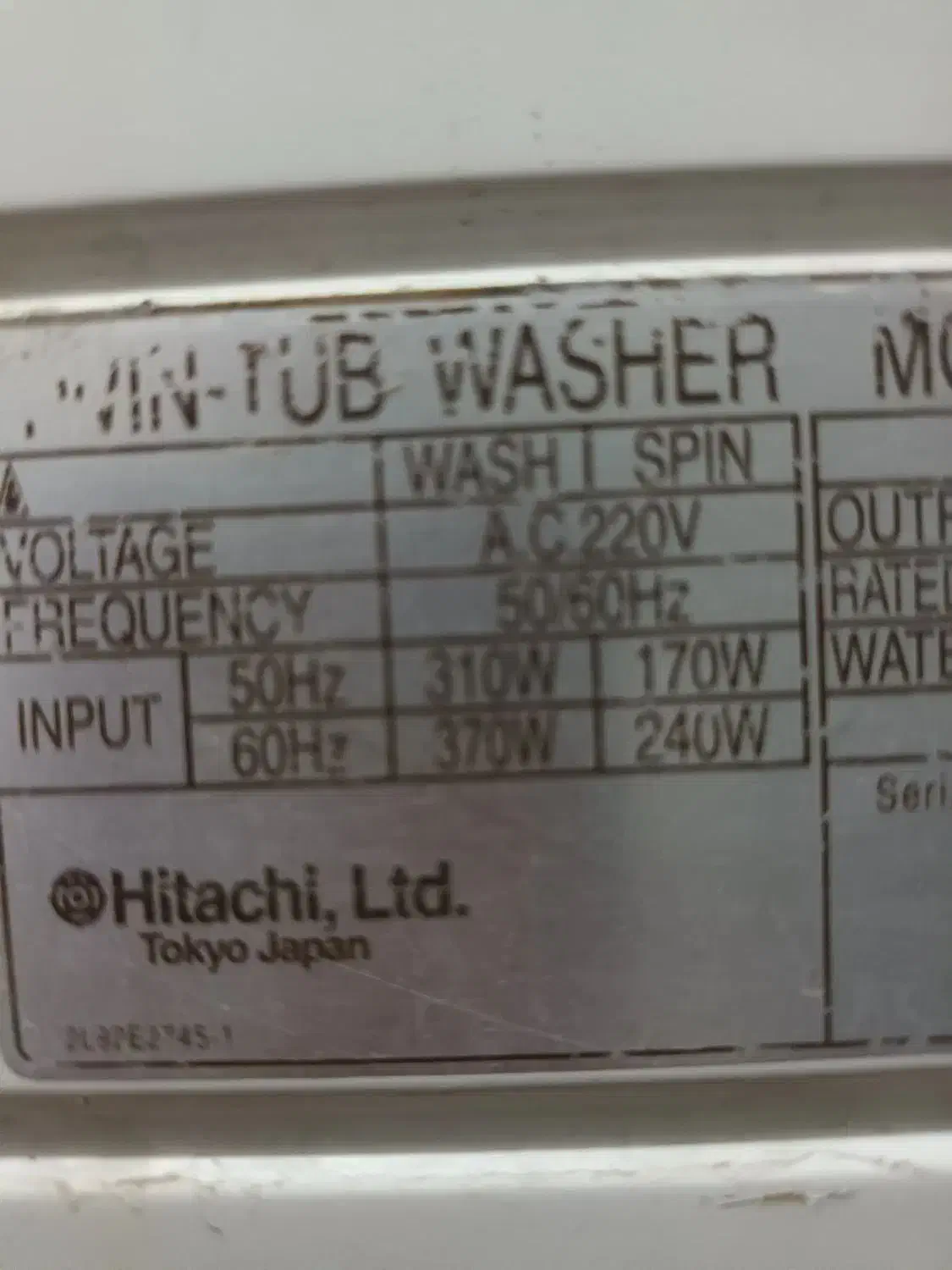 لباسشویی دوقلو هیتاچی ژاپن|ماشین لباسشویی و خشککن لباس|ری, علایین|دیوار