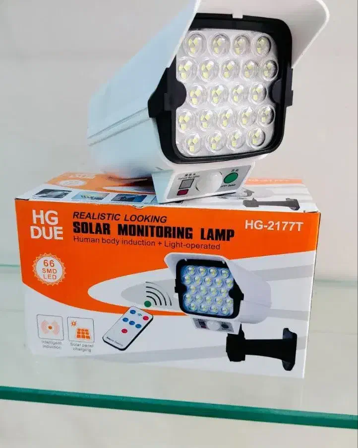 چراغ خورشیدی طرح دوربین ۶۶Led|لامپ و چراغ|بندر انزلی, چهارفریضه|دیوار