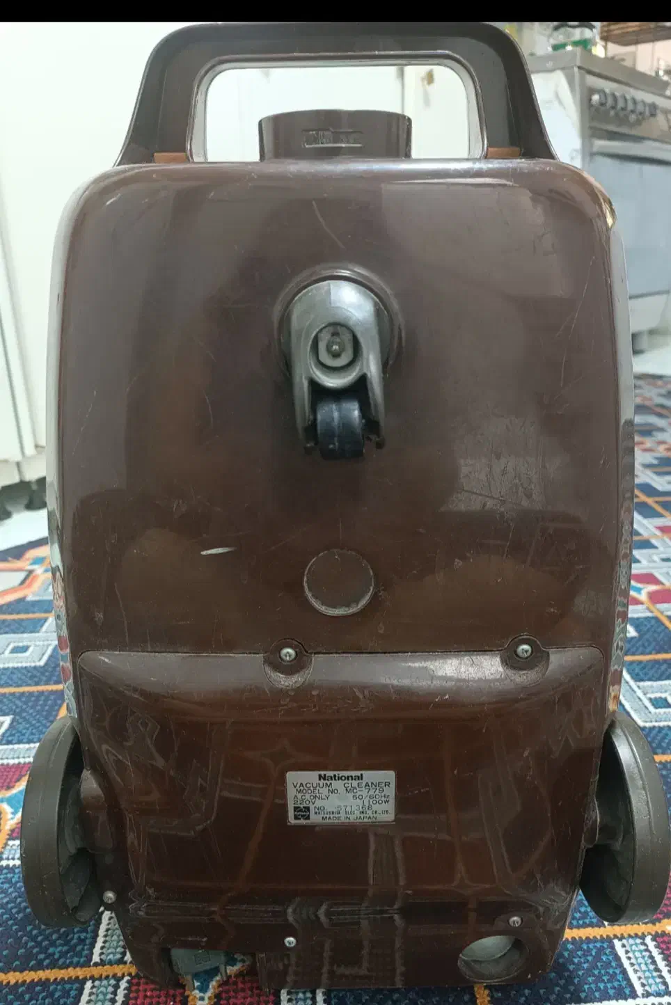 جاروبرقی ناسیونال کیسه‌ای ژاپن 1100 وات|جاروبرقی، جارو شارژی، بخارشو|شیراز, شهرک والفجر|دیوار