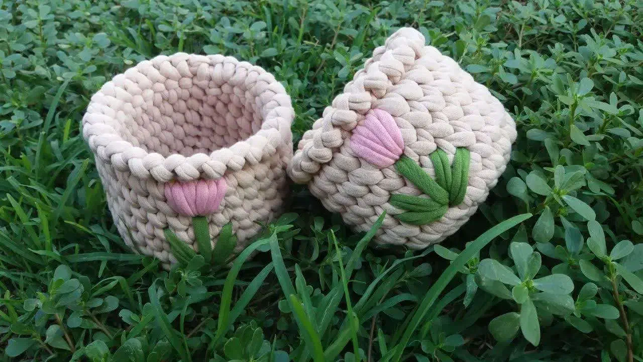 سبدهای تریکویی|صنایع دستی و سایر لوازم تزئینی|لنگرود, |دیوار