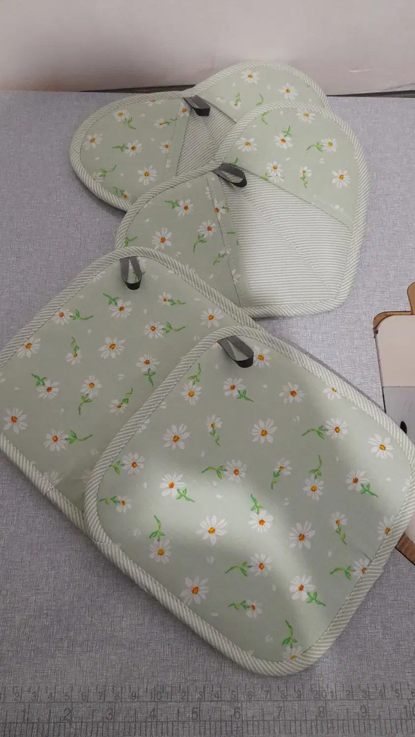 دوخت دمکنی دستگیره دستکش فر|سفره، حوله، دستمال آشپزخانه|کرمان, |دیوار