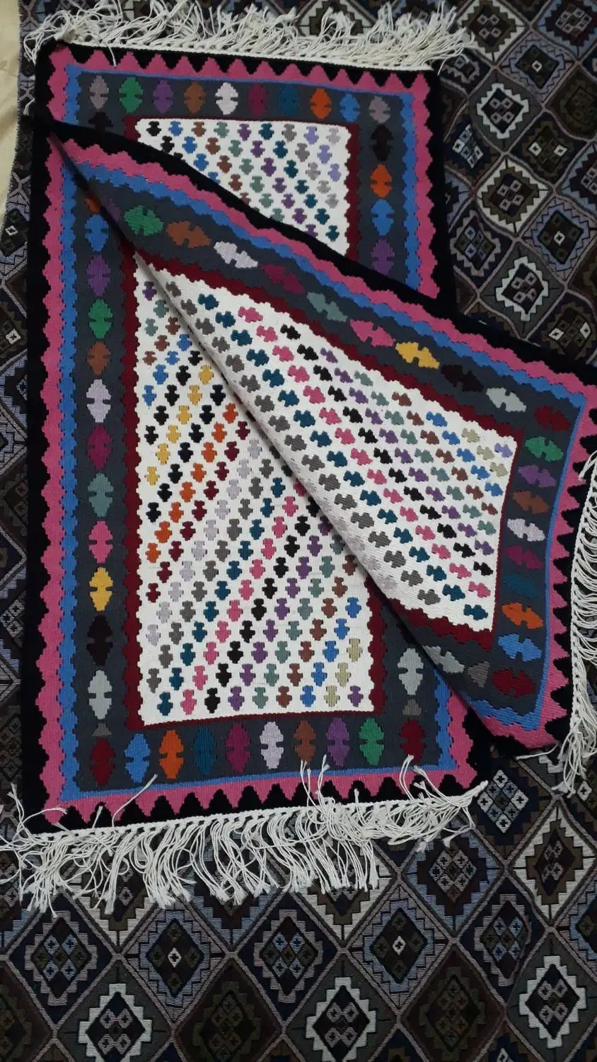 جفت گلیم دستبافت|گلیم، جاجیم، گبه|تهران, زهتابی|دیوار