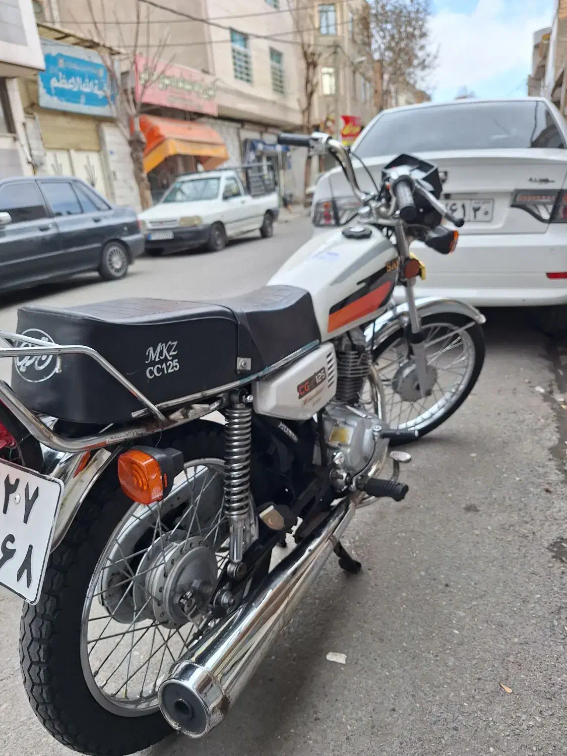 هندا۱۲۵|موتورسیکلت|مشکیندشت, |دیوار