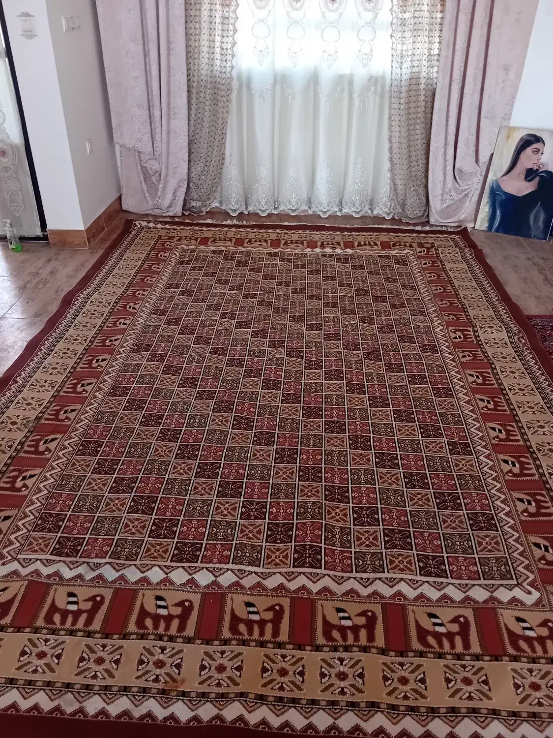 گلیم فرش9متری|گلیم، جاجیم، گبه|دوگنبدان, |دیوار