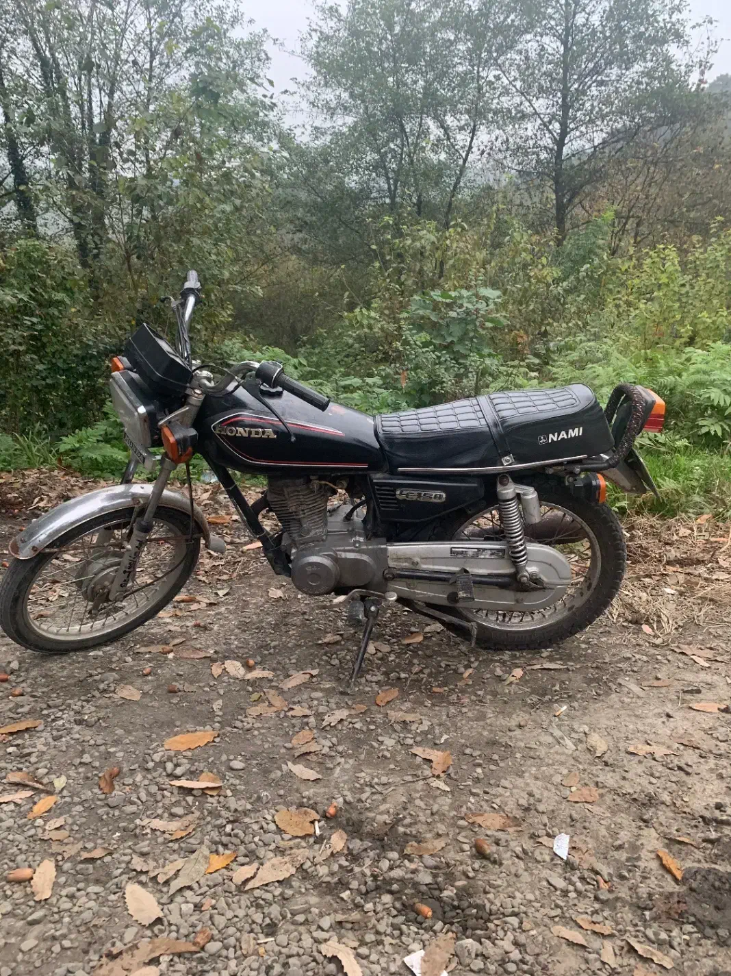 موتور سیکلت هوندا مزایده|موتورسیکلت|لاهیجان, کوه بیجار|دیوار