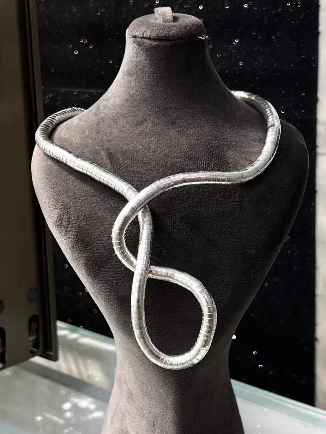 گردنبند مار منعطف ترند|بدلیجات|خمینیشهر, |دیوار