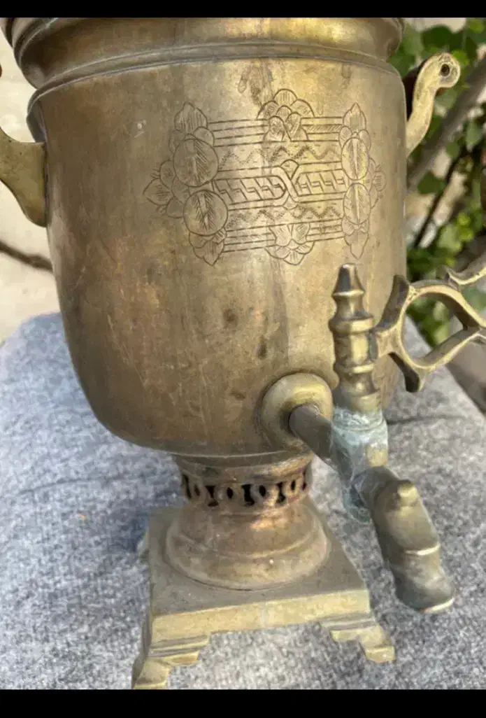 سماور عتیقه|کلکسیون اشیاء عتیقه|ملک‌آباد, |دیوار