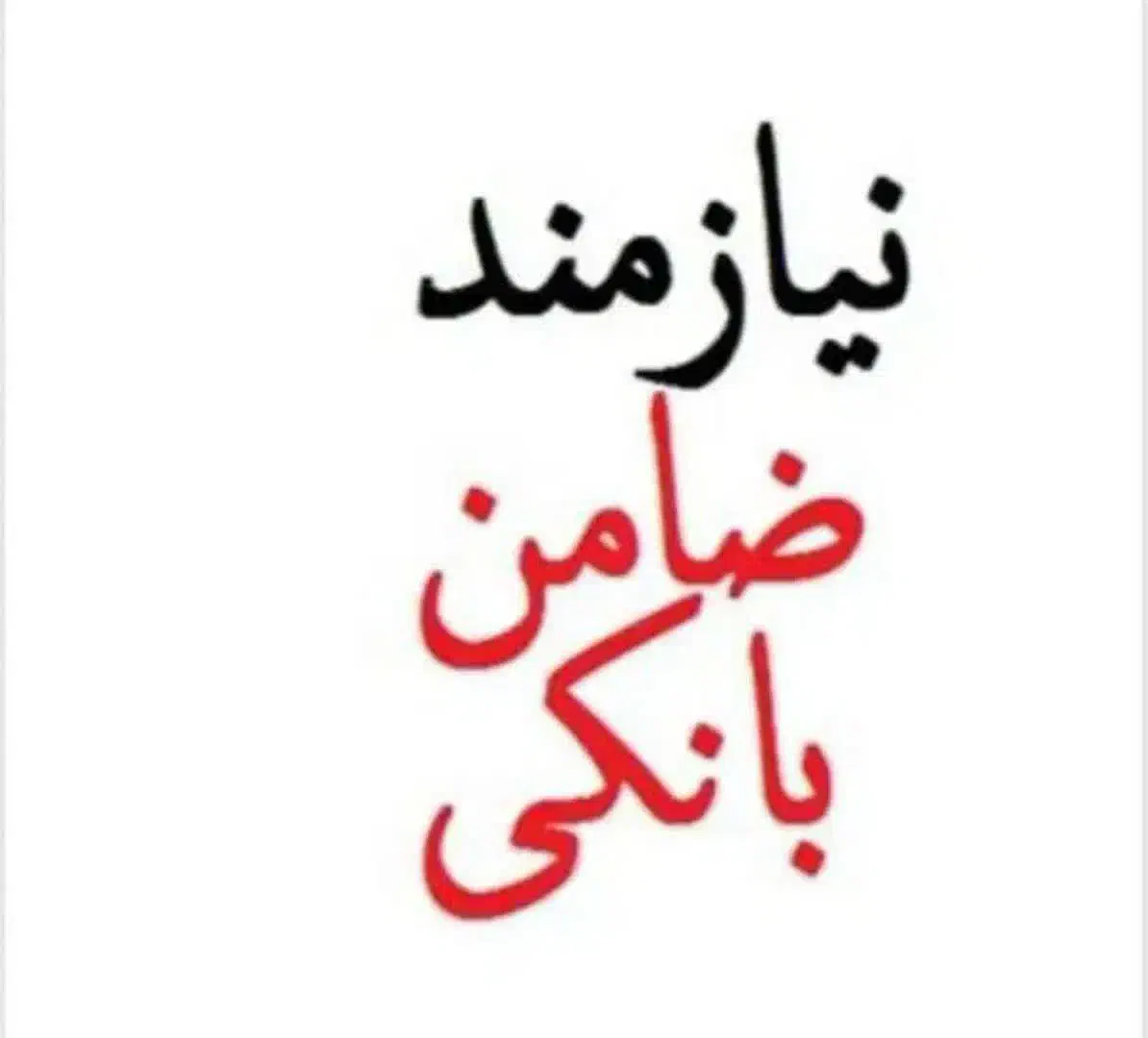 نیازمند ضامن رتبه اعتباری aهستیم|خدمات مالی، حسابداری، بیمه|تهران, تهرانسر شمالی|دیوار