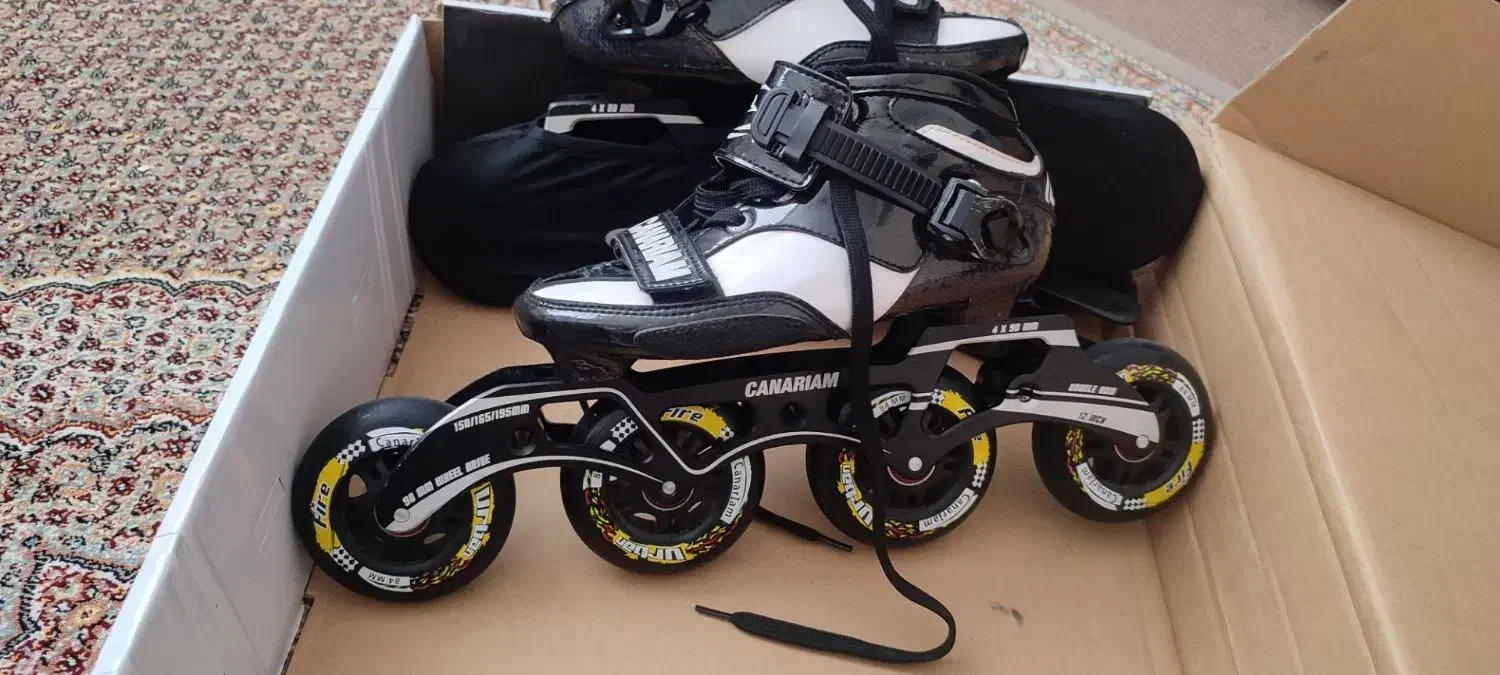 کفش اسکیت سرعت حرفه ای|دوچرخه، اسکیت، اسکوتر|اردبیل, |دیوار