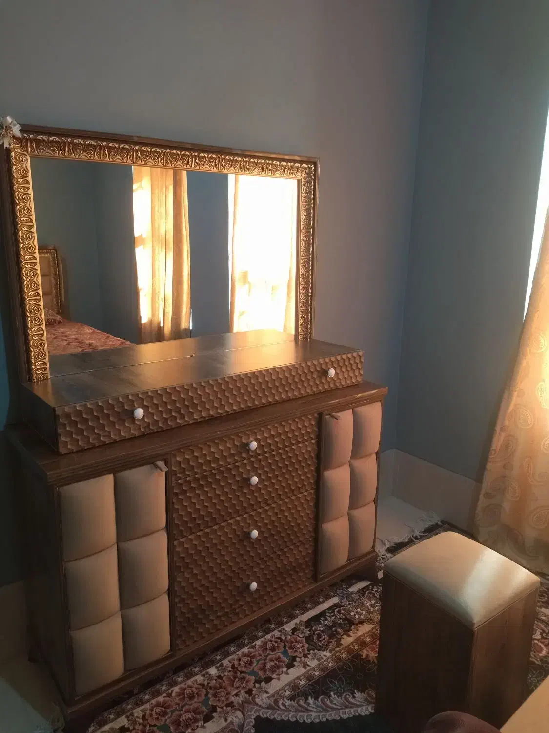 سرویس خواب دو نفره|تخت و سرویس خواب|شیراز, نصر|دیوار