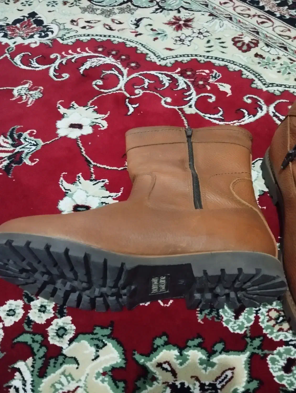 یک جفت بوت چرم اصل جنس خارجی|کیف، کفش، کمربند|کرمان, |دیوار