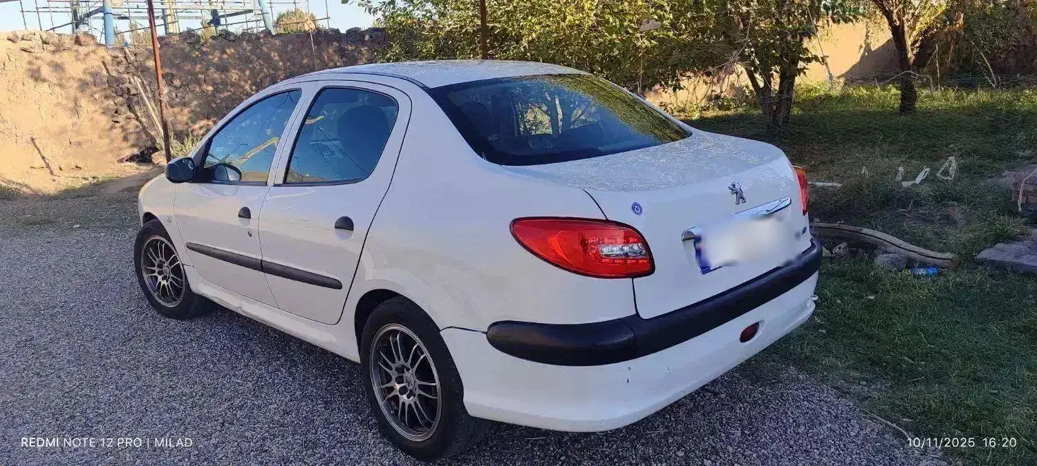 پژو ۲۰۶sdv20|خودرو سواری و وانت|پلدشت, |دیوار