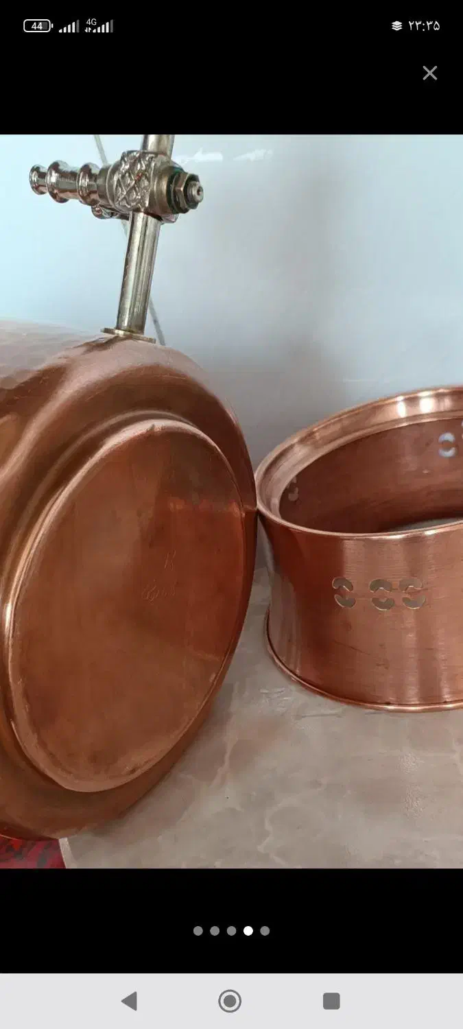 کتری رو گازی مسی|قوری، کتری، قهوه‌ساز دستی|فردیس, فردیس|دیوار