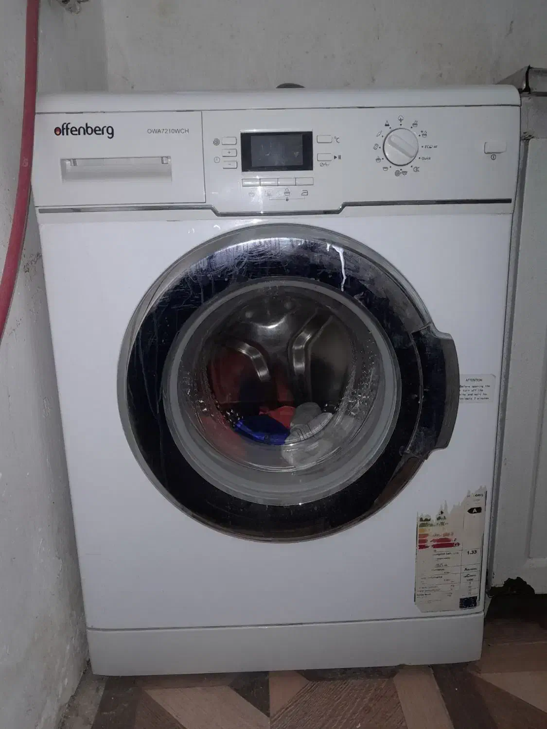 لباس شویی مارک اوفنبرگ المان۷کیلو|ماشین لباسشویی و خشککن لباس|کوهدشت, |دیوار