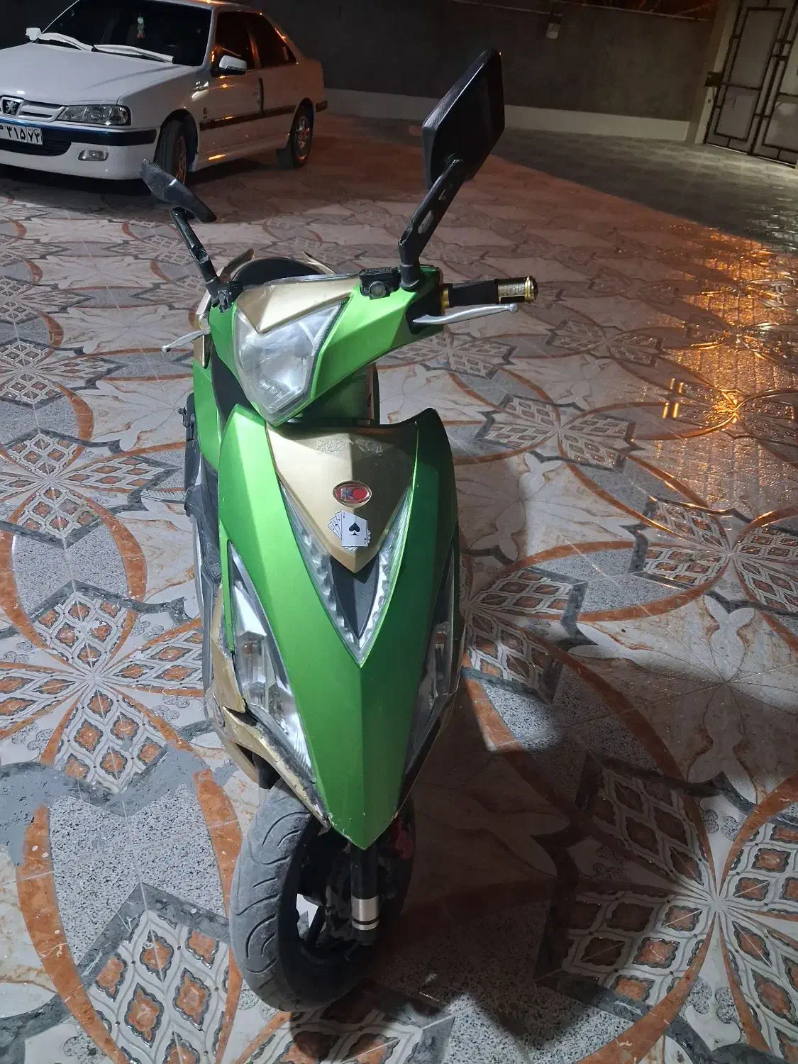 موتور|موتورسیکلت|لامرد, |دیوار