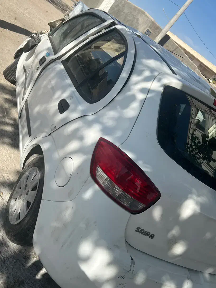 تیبا ۲مدل ۹۷زاپاس زیر نرفته تصادفی|خودرو سواری و وانت|اسفراین, |دیوار