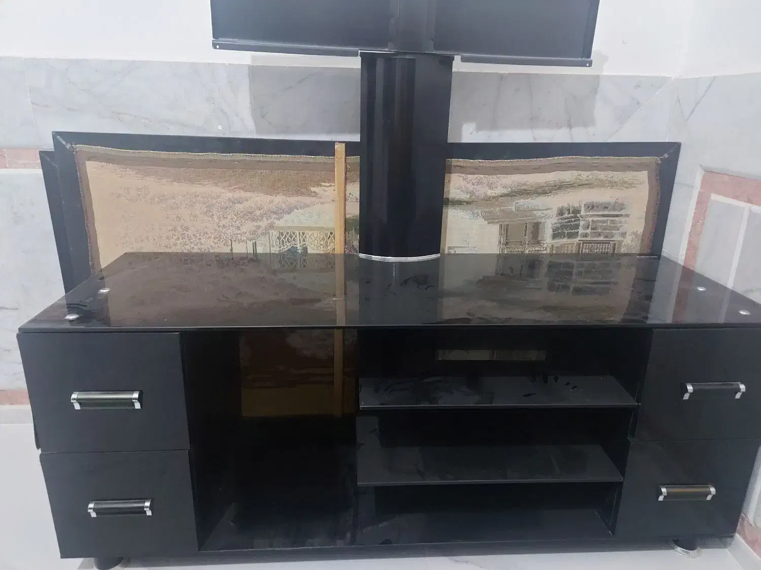 فروش کابینت بهمراه  سینک ظرفشویی هود و۴تالوستر|آب‌چکان و نظم‌دهنده ظروف|زاهدان, |دیوار