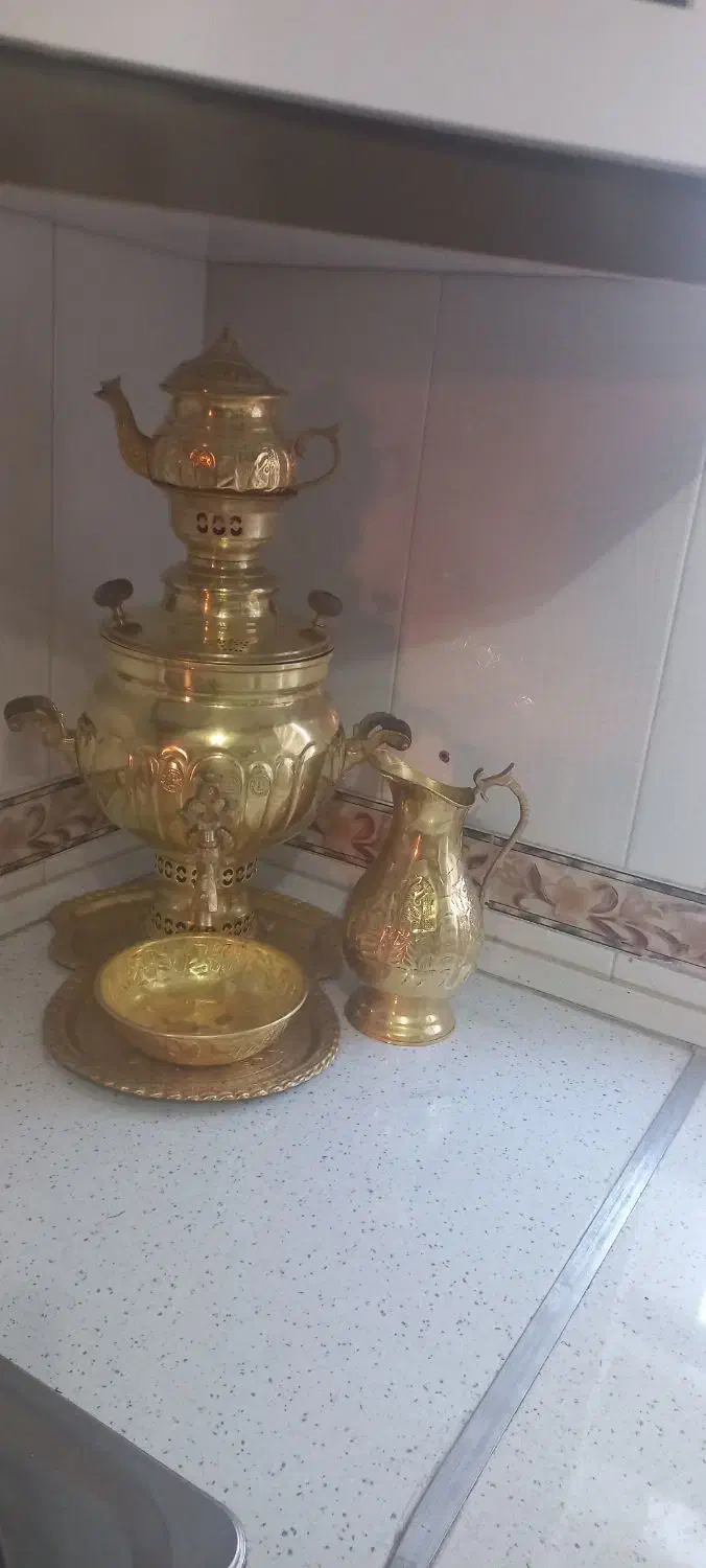 سماور زغالی|سماور، چایساز، قهوهساز|خوی, |دیوار