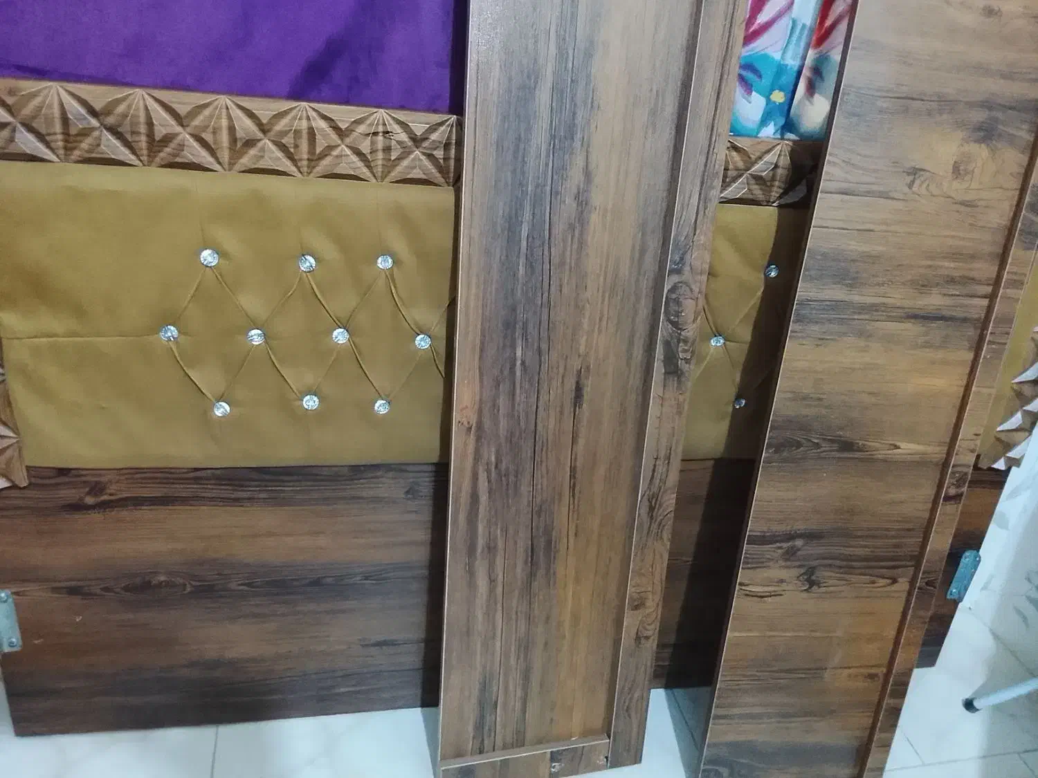 تخت دونفره|تخت و سرویس خواب|اندیشه, اندیشه فاز ۱|دیوار