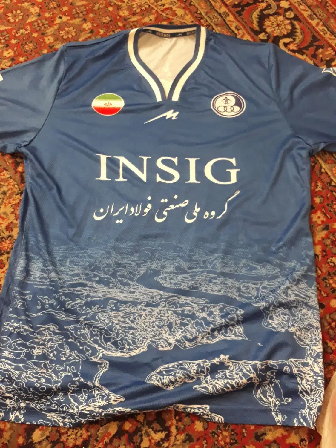 ست پیراهن وشورت اورجینال فولادواستقلال خوزستان|تجهیزات ورزشی|فولادشهر, مسکن مهر فولادشهر|دیوار