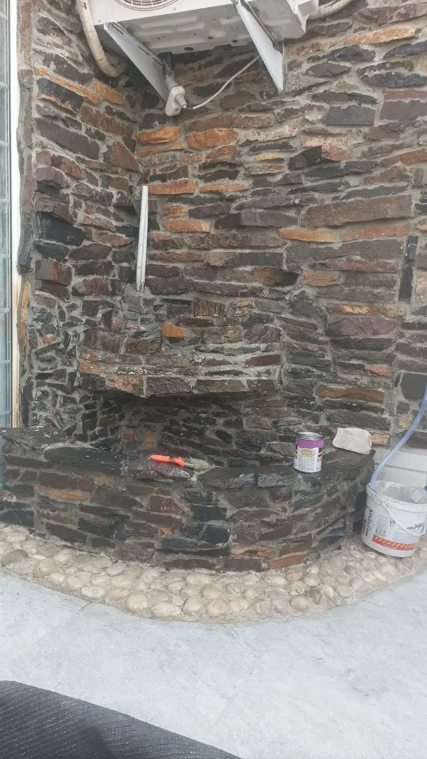 اجرای نماهای سفال سنگ|خدمات پیشه و مهارت|سیرجان, |دیوار