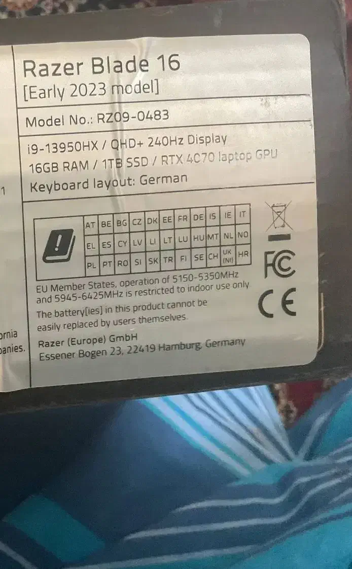 لپ تاپ ریزر 4070 razer|رایانه همراه|تهران, پامنار|دیوار